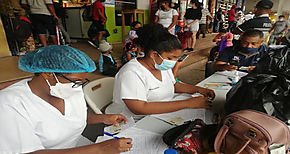 Continua jornada de vacunación en Bocas del Toro