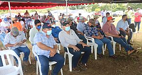 Equipo de alto nivel del sector agropecuario y productores de Panamá Este y Darién se reunieron en Tortí