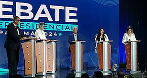Candidatos a vicepresidente debaten en la Universidad de Panam sobre Educacin