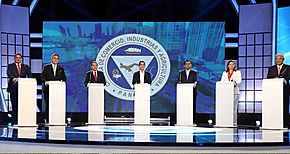 Candidatos presidenciales en Panam debatieron Agenda Pas 2019  2024