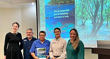 Lanzan plan de conservación para los humedales de la bahía de Parita