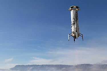 Tecnologías de la NASA programadas para ser probadas en el nuevo Shepard de Blue Origin