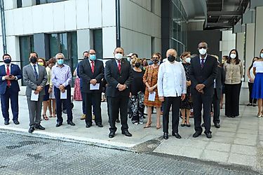 Homenaje a Panam por su Bicentenario en la sede del PARLATINO