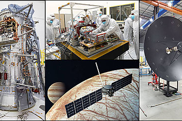 La NASA comienza el montaje de la nave espacial Europa Clipper