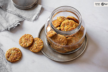 Anzac biscuits receta de las icónicas galletas de Australia y Nueva Zelanda