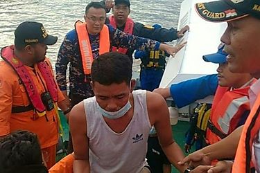 El naufragio en Indonesia en mayo dejó 19 muertos