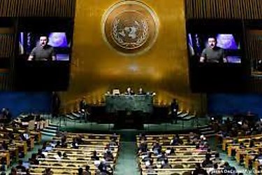 Volodimir Zelenski pide un castigo justo contra Rusia en la ONU