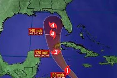 El huracán Ian se fortalece y es casi un peligroso categoría 5 antes de embestir a Florida