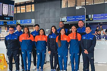 Selecciones femenina y masculina de gimnasia viajaron al Campeonato Panamericano de Colombia