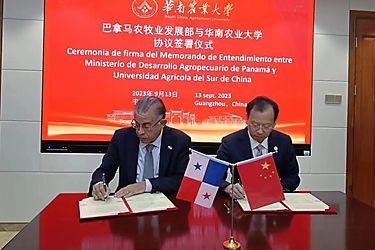 Universidad de China y Panamá firman Memorando de Entendimiento en temas relacionados a cooperación agrícola