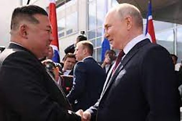 Vladimir Putin acepta invitación de Kim Jong Un de visitar Corea del Norte