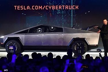 Tesla presume su cybertruck pero no todo salió bien