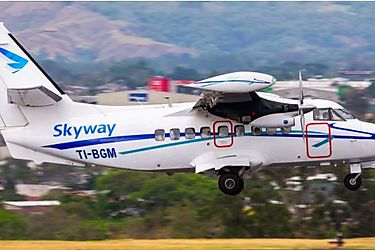 Aerolínea costarricense Skyway inaugura nuevo vuelo directo a Bocas del Toro