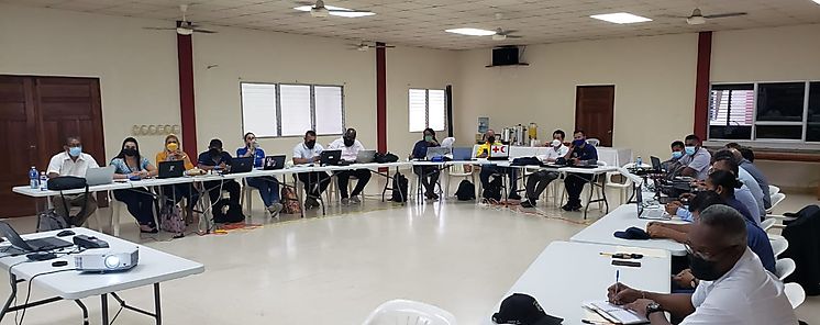 En Bocas del Toro dictan taller sobre prevención y respuesta ante un tsunami