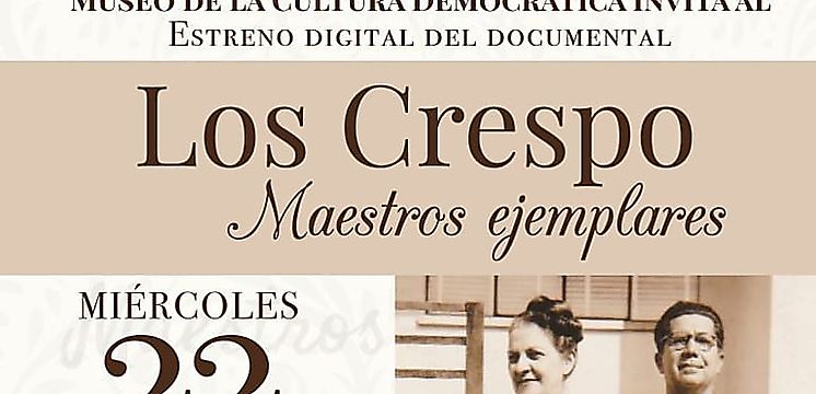 TE estrenará documental Los Crespos maestros ejemplares